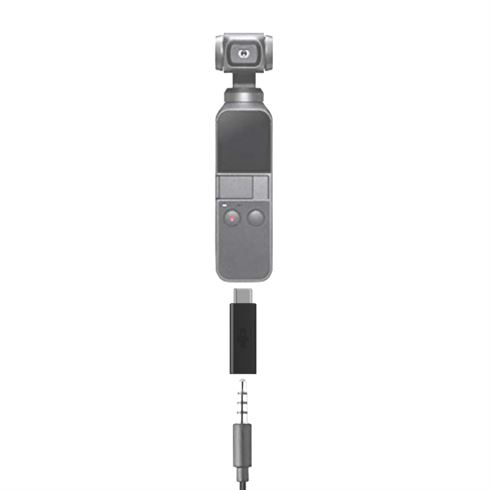 DJI Osmo Pocket 3.5mm Microphone Adapter - Part 8 - dronedepot