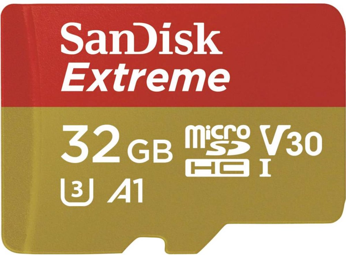 Sandisk Extreme micro SD kaart 32 GB - dronedepot